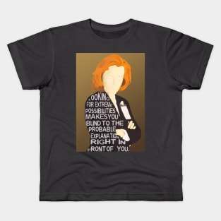 Dana Scully, Skeptic Kids T-Shirt